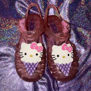 Hello Kitty Ice Cream Jelly Shoes